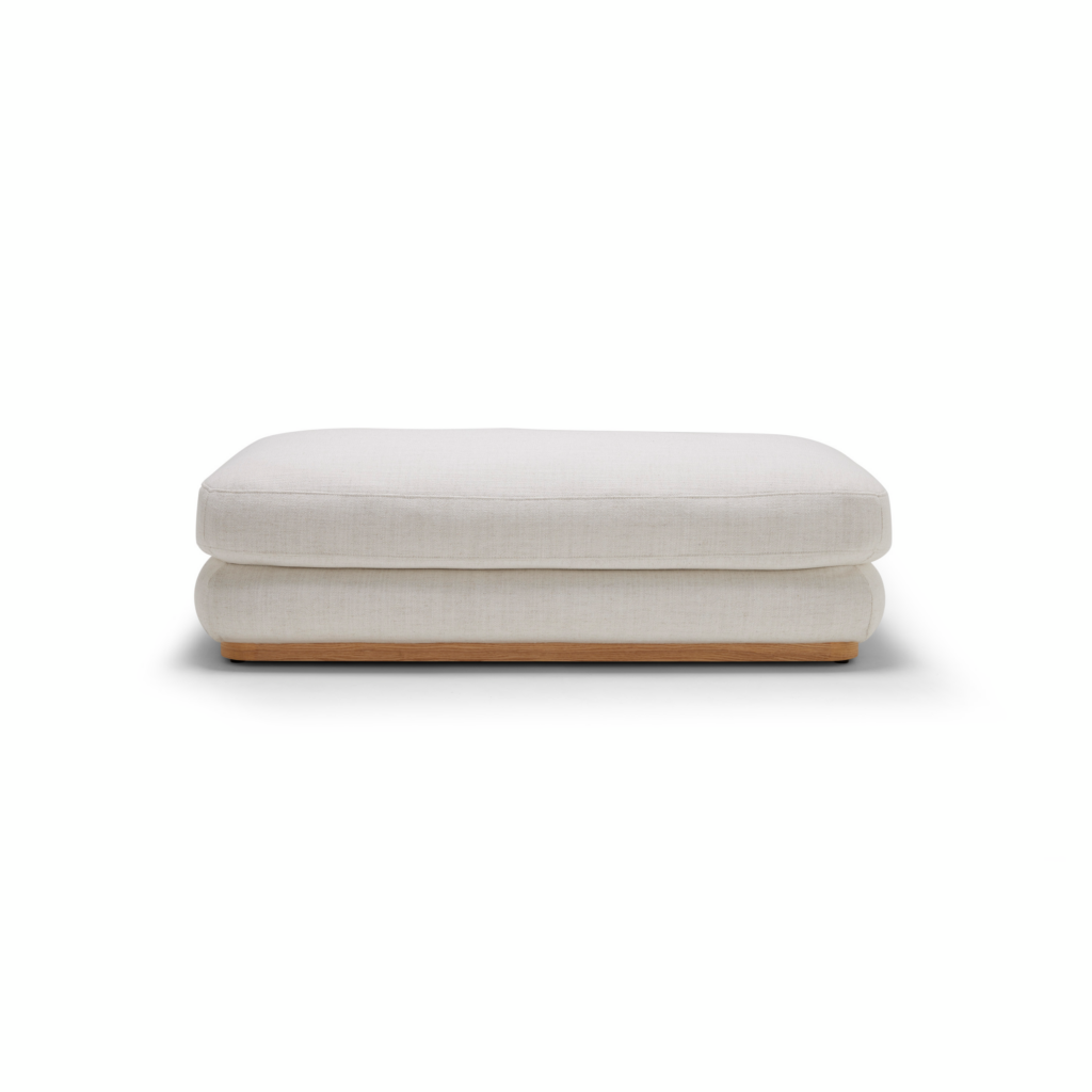 Stack Ottoman - Large, Hyams, Sable