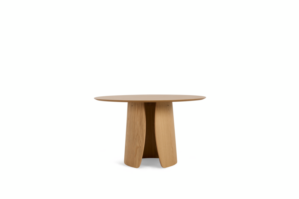 Lorea Dining Table - oak, round
