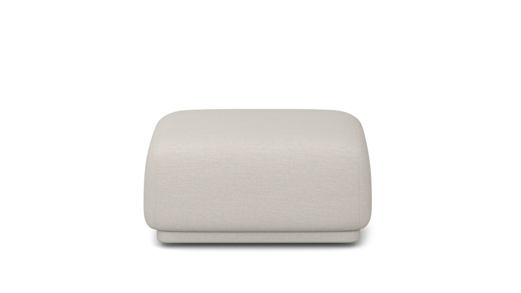 A Meris Ottoman in Clavicle viewed from the front.