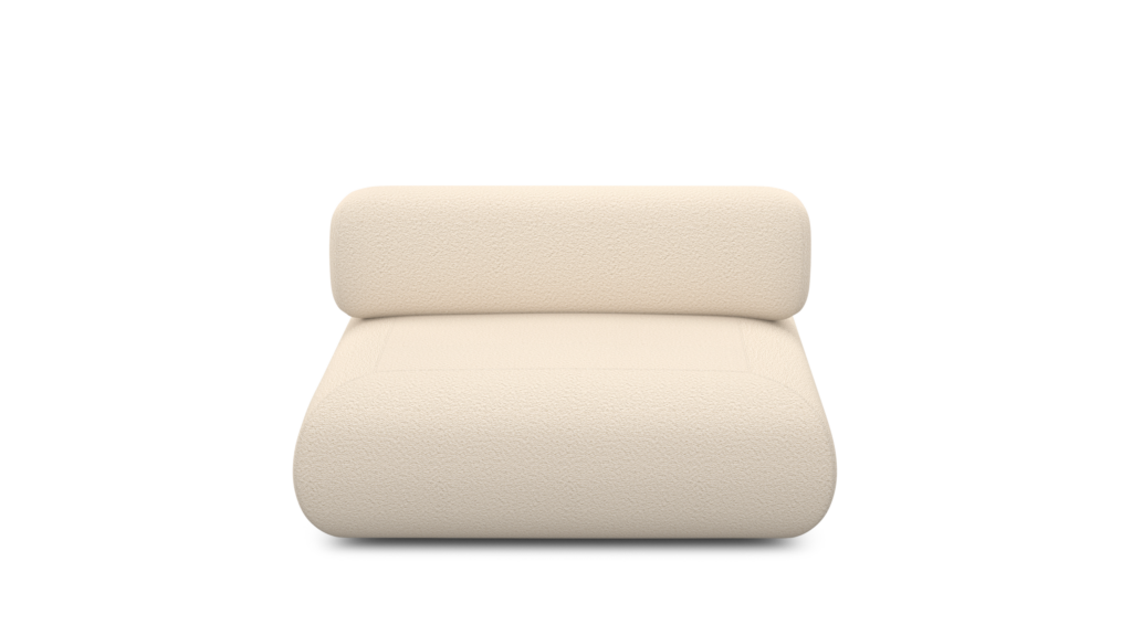 A Sval Center Module in Cream viewed from the front