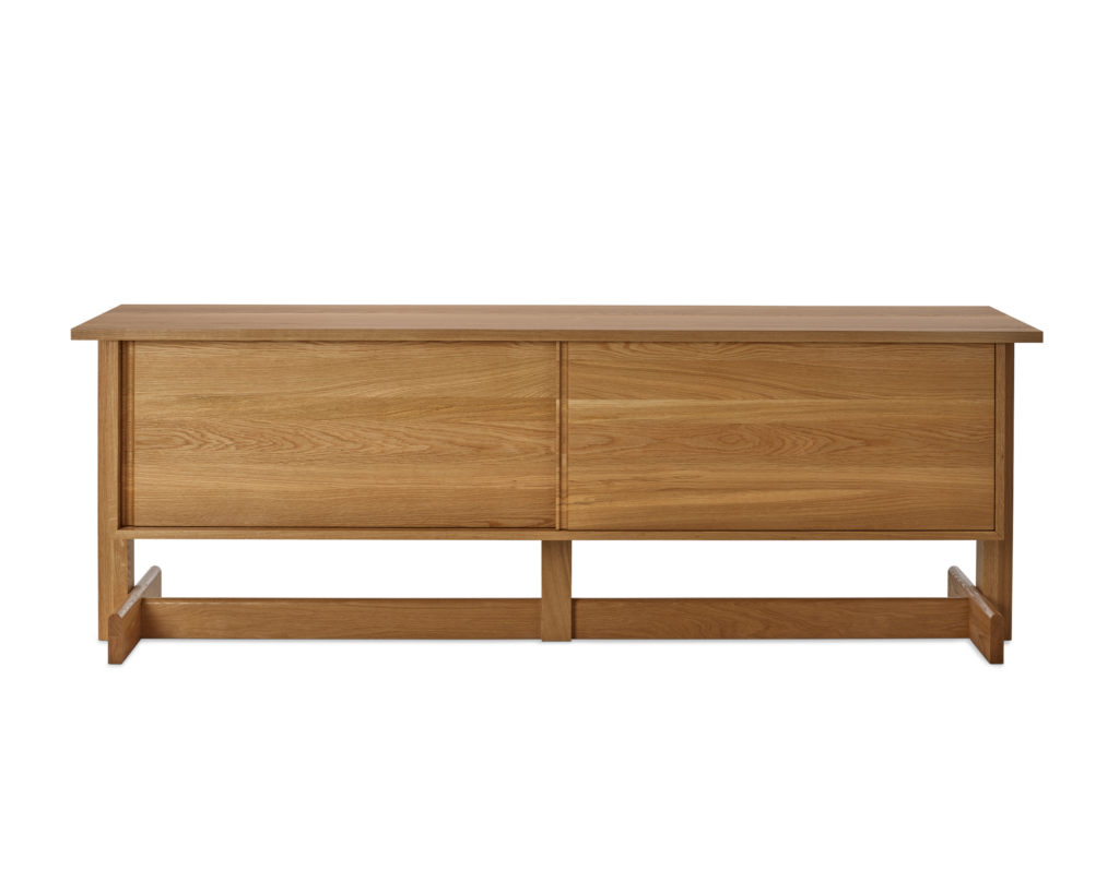 Land Storage, Credenza 85", Oak
