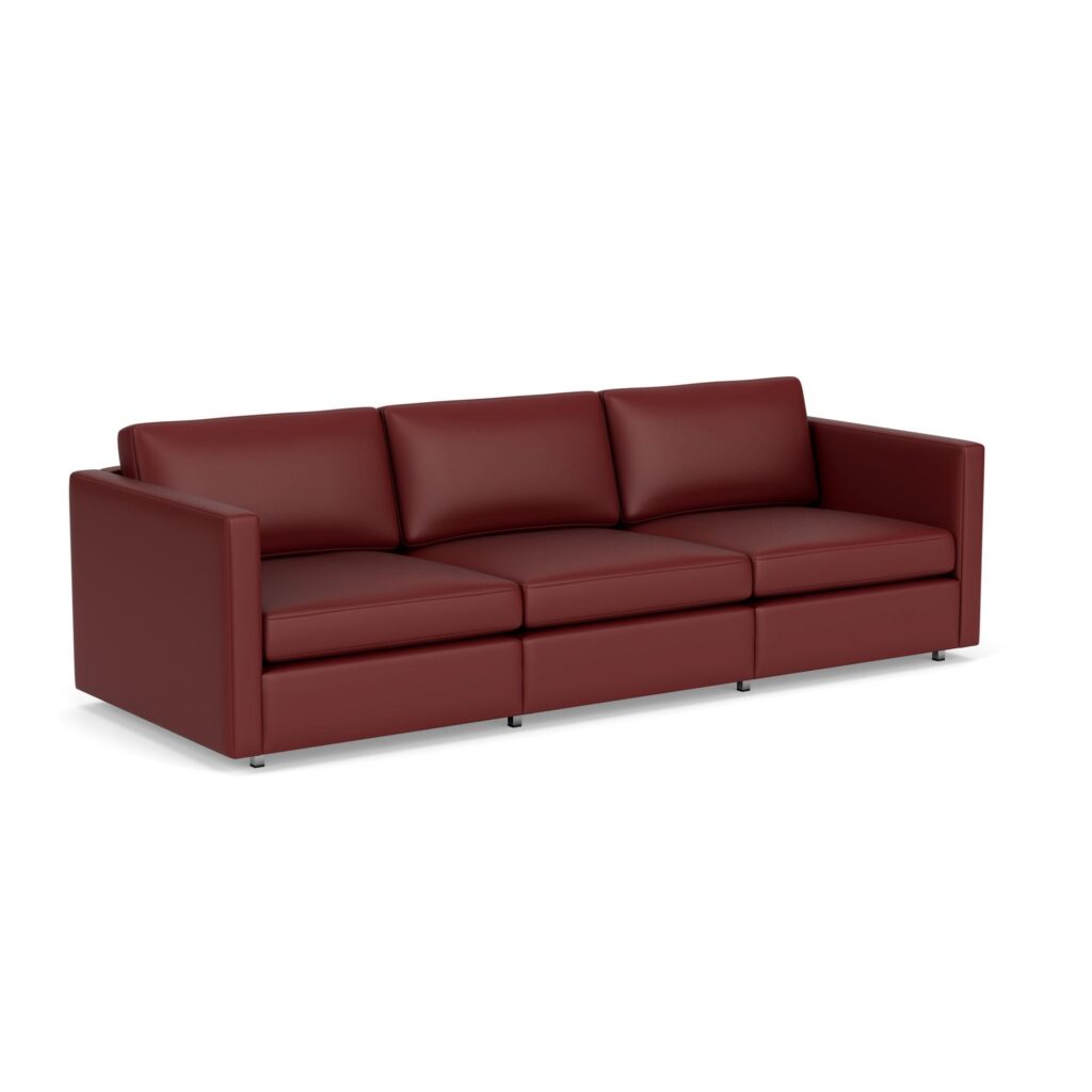 Pfister Sofa - Volo Leather, Russet