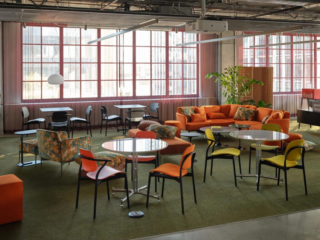 iquo cafe collection pixel lounge knoll at fulton market lounge dining