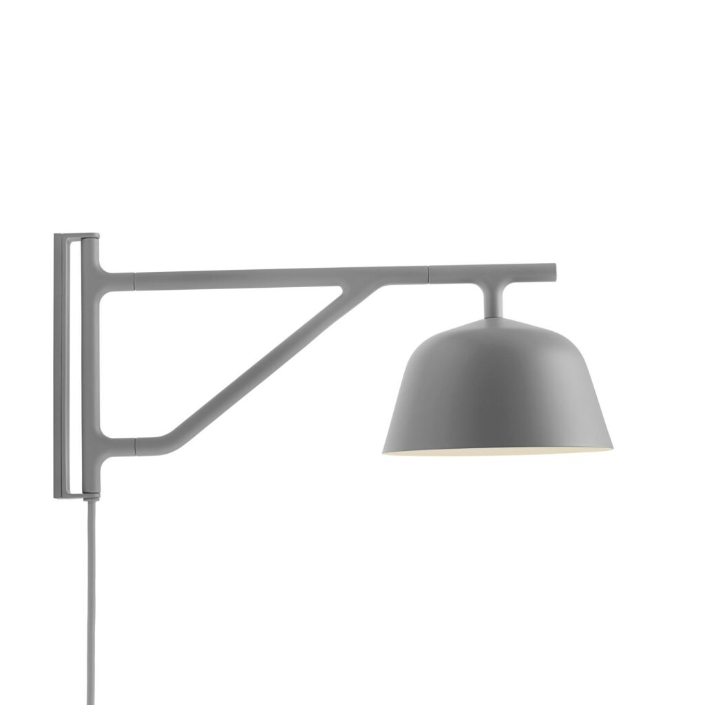 Ambit wall lamp grey Muuto 5000x5000 hi res