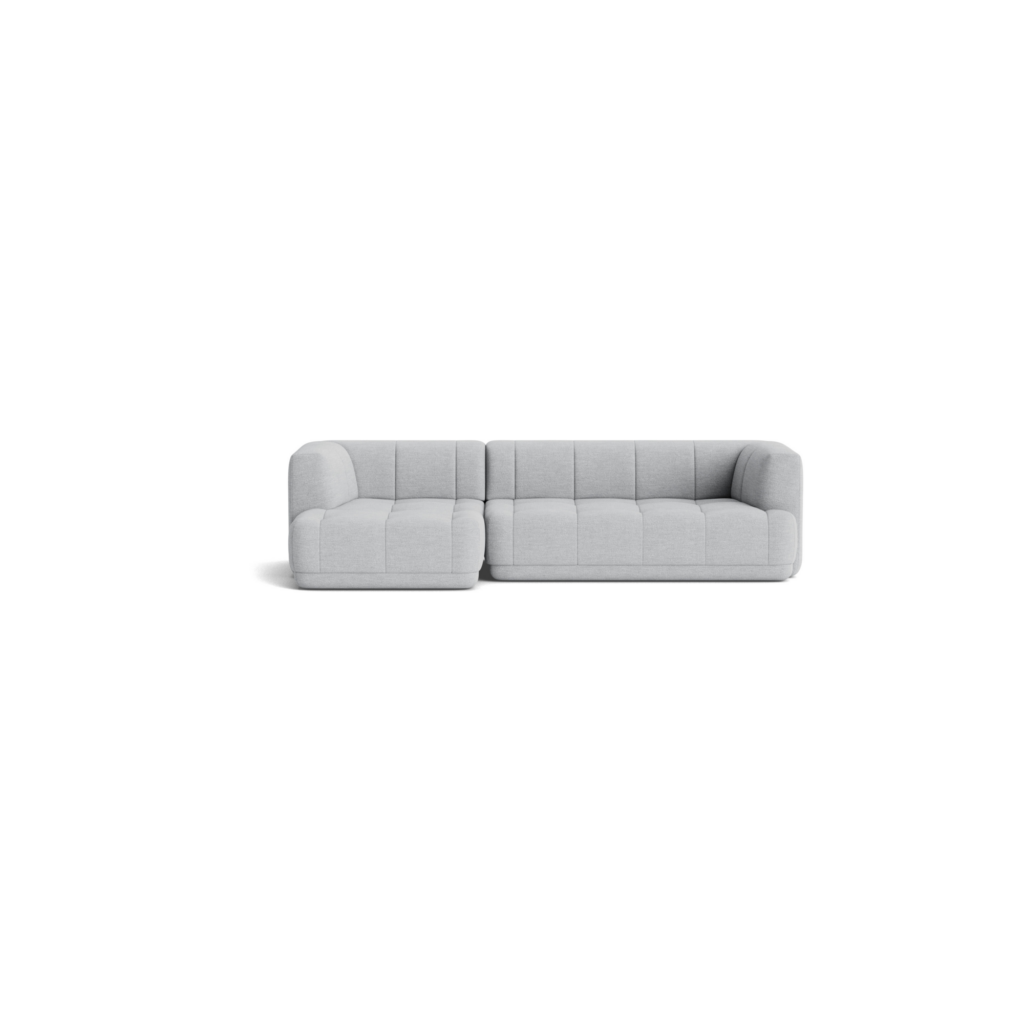 A front view of the Quilton Sectional - Left Chaise.