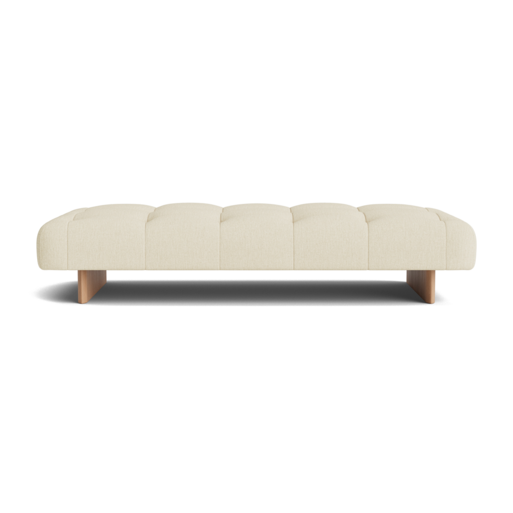 Quilton Lift Daybed - Metaphor, Amandine, Lacquered Oak