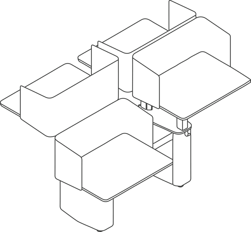 A line drawing - OE1 Micro Pack | 4 Pack