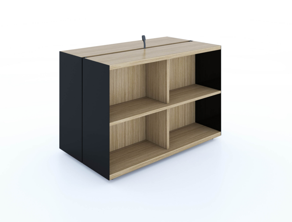 antenna workspaces hybrid storage cable management infeed