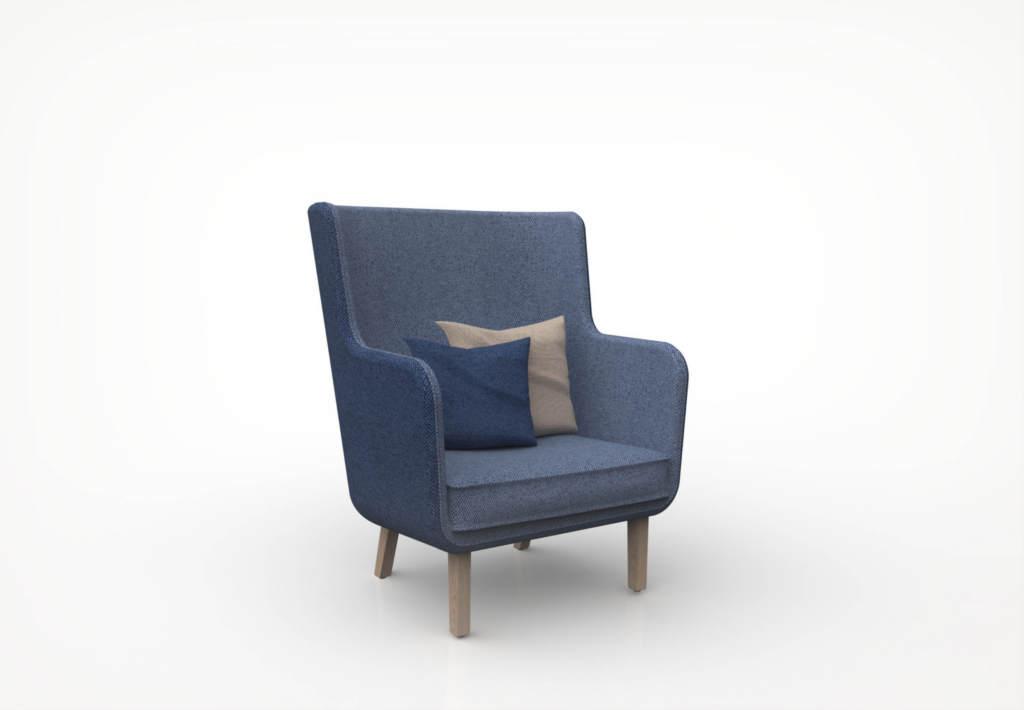 Immersive planning, Rockwell Group, Rockwell Unscripted, high back chair, lounge seating