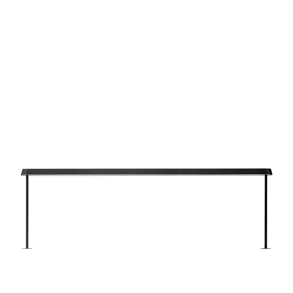 Linear mounted lamp 209 black Muuto