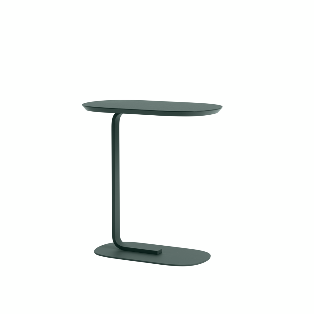 Relate side table h60 dark green Muuto 5000x5000 hi res