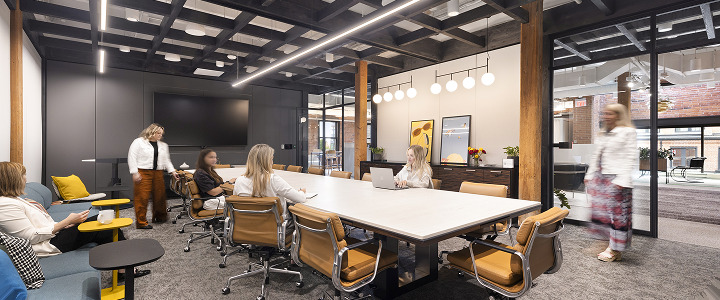 About COR — meeting room with conference table