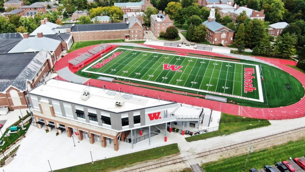Environmental branding at Wabash College Athletics