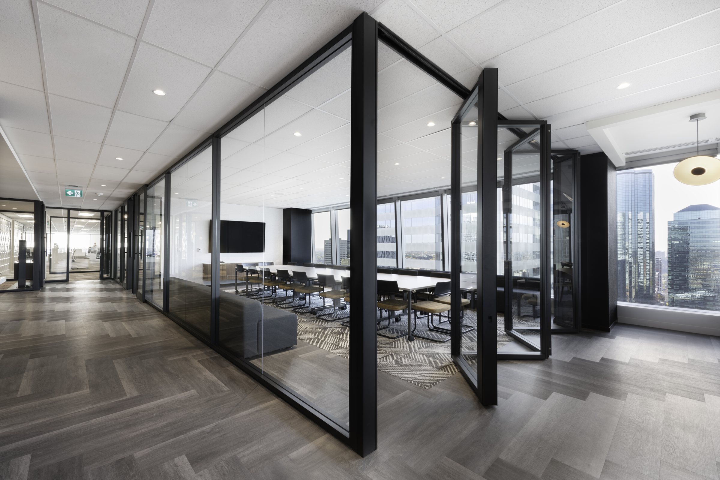 DIRTT Leaf Folding Wall — photo 1